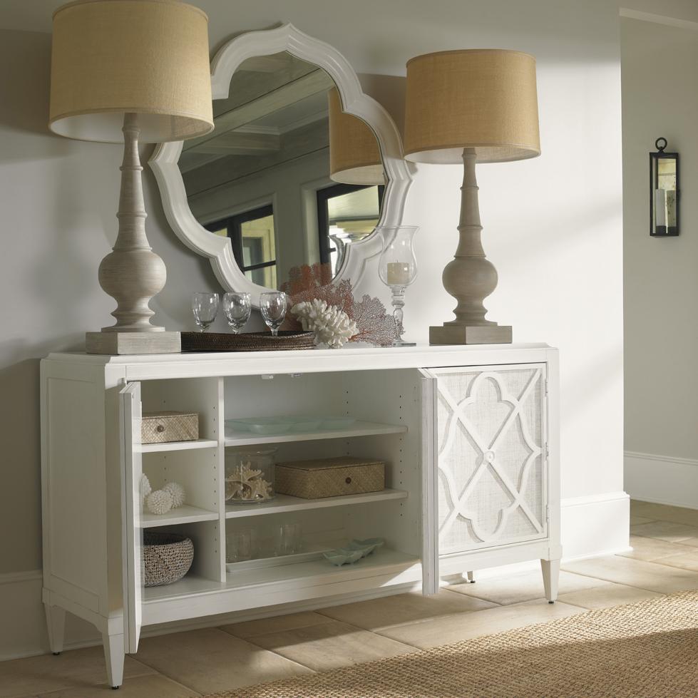 Tommy Bahama Home Ivory Key 543852 Hawkins Point Buffet with Woven